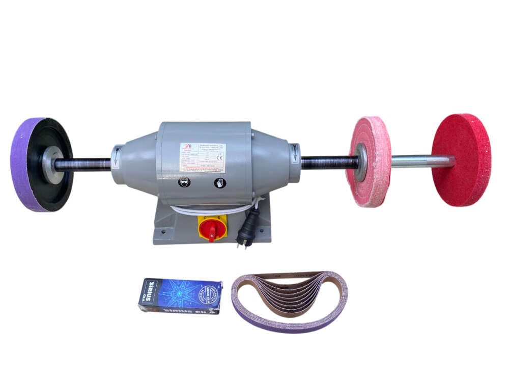 3hp bıçak bileme motoru ve aparatları komple set halinde.