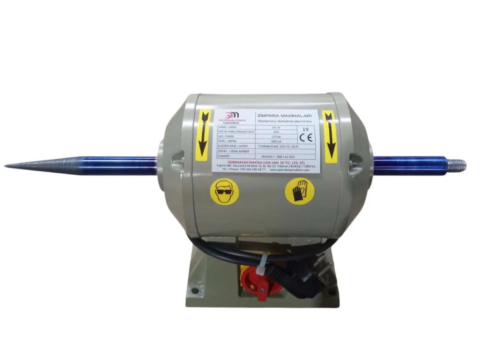 Kuyumcu Cila Polisaj Makinası Konik Uç Gürmaksan 1 Hp