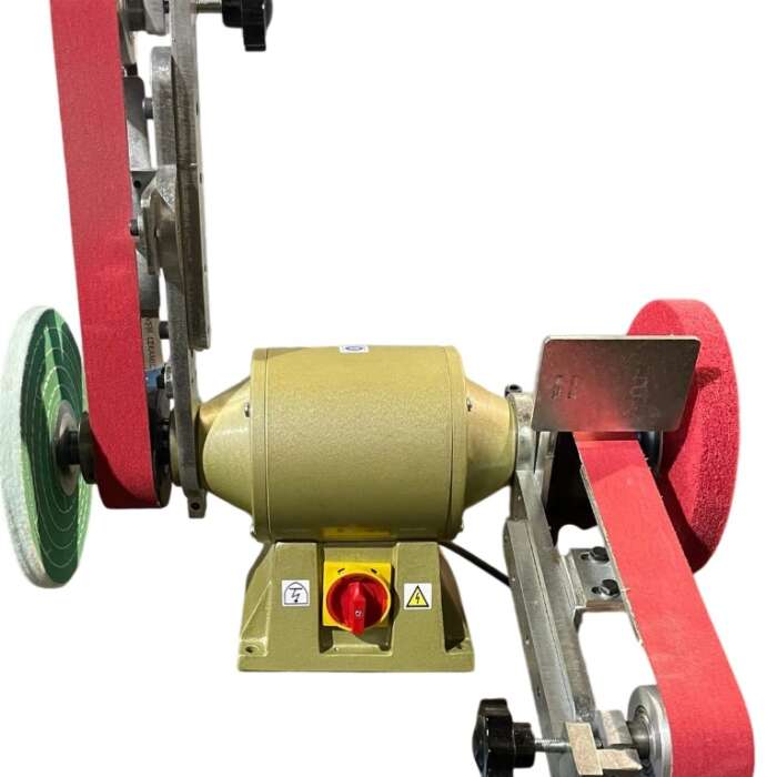 Bant zımpara Çift kol set 1 hp 220v