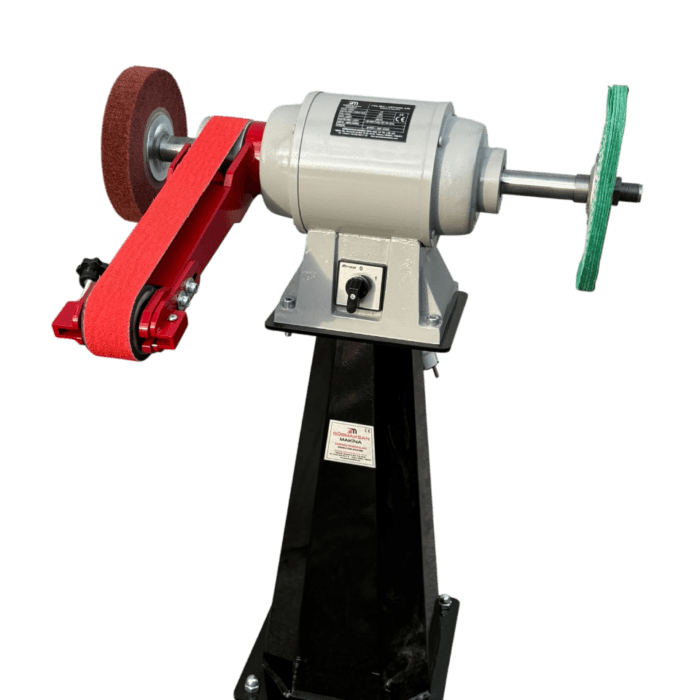 Gürmaksan 1 HP bant Zımpara makinası 220v